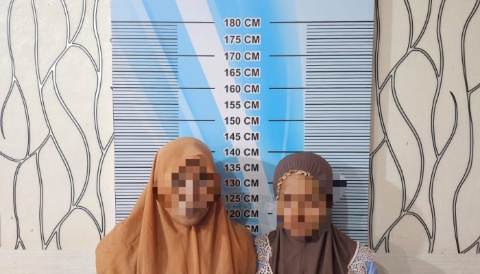 Jual Sabu, Dua IRT Diamankan oleh Unit Opsnal Satresnarkoba Polres Langsa