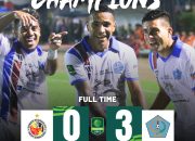 Final Liga 2: PSBS Juara di Padang, Menang Agregat 6-0