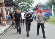 Kapolres Langsa Terjun Langsung Amankan Laga Persiraja Vs Malut United FC