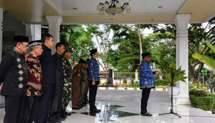 Peringatan HUT Beberapa Instansi, Pemko Langsa Gelar Apel