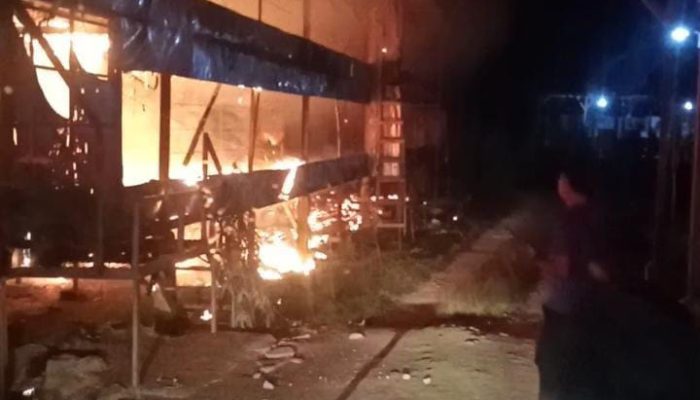 Ribuan Anak Ayam Terpanggang Akibat Kebakaran yang Terjadi di Langsa