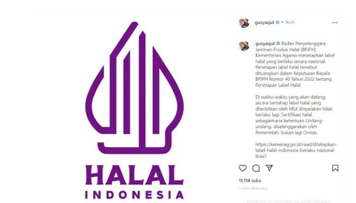 Per 17 Oktober 2024 Makanan dan Minuman di Aceh Wajib Bersertifikat Halal
