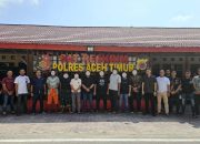 Polisi Amankan Para Terduga Pelaku Pengrusakan Barang dan Fasilitas Kantor KONI Aceh Timur