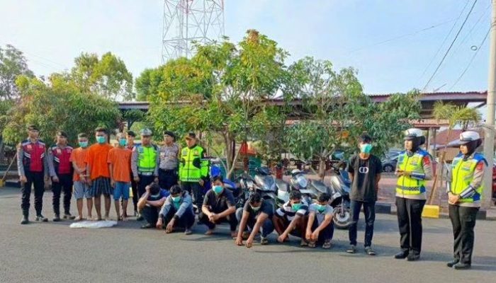 Selain Amankan Remaja Pembalap Liar dan Sepmor Knalpot Brong, Polres Bireuen Juga Buka Nomor Aduan