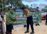HUT Korps Sabhara ke-72, Sat Samapta Polres Aceh Timur Berbagi Kebaikan Dengan Warga Idi Timur