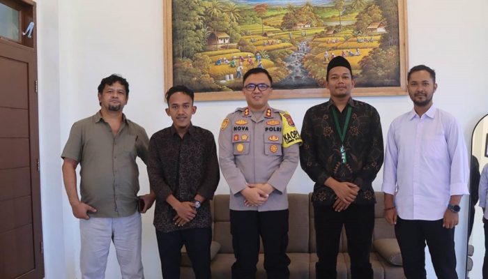 Ini Harapan Kapolres Aceh Timur Saat Terima Kunjungan Silaturahmi Ketua HMI Cabang Aceh Timur