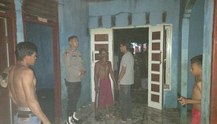Satu Rumah Terbakar di Kecamatan Rantau Selamat 