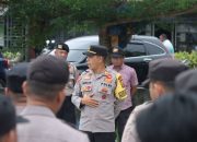 Polres Langsa Lakukan Pengamanan Pertandingan Sepak Bola Antara Persiraja Vs Malut United FC