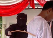 Jaksa Eksekusi Pemerkosa Penumpang Mobil di Aceh Barat 154 kali cambuk