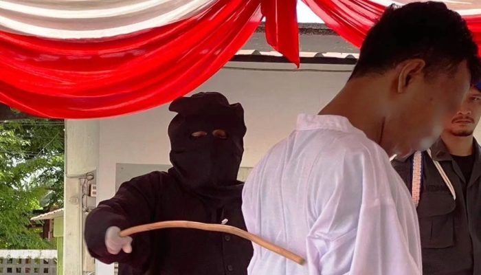 Jaksa Eksekusi Pemerkosa Penumpang Mobil di Aceh Barat 154 kali cambuk