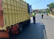 Sat Lantas Polres Aceh Tamiang Gelar Razia Rutin