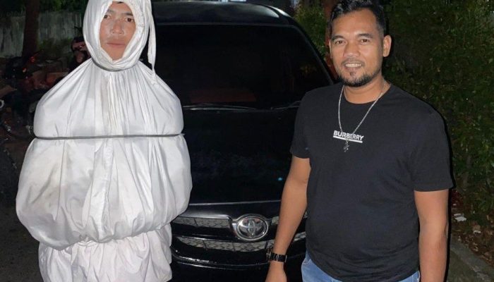 Berkeliaran Jadi Pocong Selama Bulan Ramadhan, Polisi : Jangan Takuti Warga