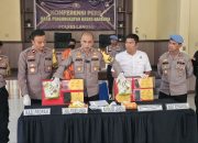 Polres Langsa Bongkar Peredaran Narkoba Dalam Jumlah Besar, Sabu Seberat 2.101 gram Diamankan