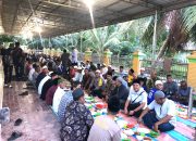 Bhabinkamtibmas Polsek Lamgsa Timur Buka Bersama Tokoh Agama dan Masyarakat di Masjid Al Ikhlas
