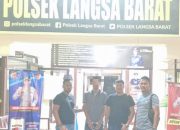 Polsek Langsa Barat Aman Seorang Pria Diduga Lakukan Penipuan dan Penggelapan