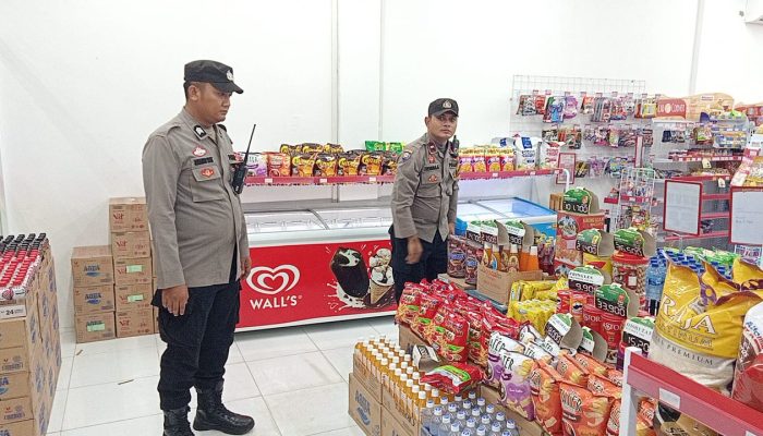 Menciptakan rasa aman personil Polsek Rantau Selamat Melaksanakan Giat patroli rutin