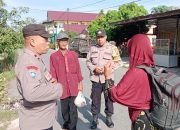 Bhabinkamtibmas Polsek Birem Bayeun Patroli Antisipasi Guantibmas