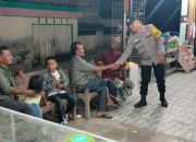 Cegah Guatibmas Usai Lebaran, Bhabinkamtibmas Polsek Sungai Raya Tingkatlan Patroli Dialogis