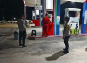 Beri Rasa Aman, Personil Polsek Rantau Selamat Patroli Malam