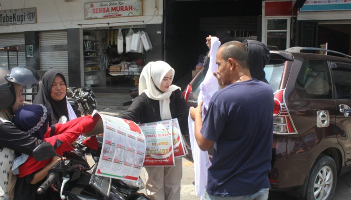 Ratusan Relawan Millenial Anto Jakarta Gerebek Pasar Langsa