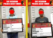 Lagi – Lagi, Satreskrim Polres Aceh Timur Bersama Polsek Peureulak Kota Ungkap Dua Pelaku Tindak Pidana Judi Online