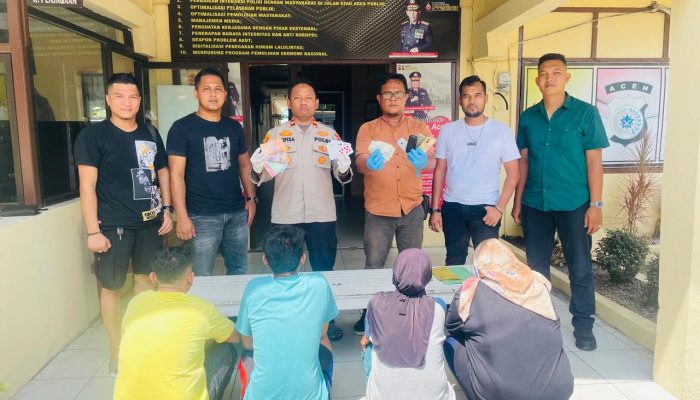 Oknum PNS Tamiang Ditangkap Polisi Saat Main Judi di Langsa
