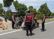 Personil Samapta Polres Langsa Beri Teguran Kepada Pengendara Bentor Yang Membawa Anak Sekolah Melebihi Kapasitas