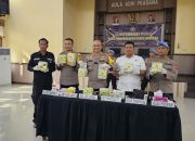 Polres Langsa Berhasil Gagalkan Peredaran 10 Kg Sabu Jaringan Lintas Provinsi 