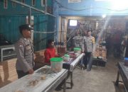 Patroli malam, Bhabinkamtibmas Polsek Sungai Raya Ajak Masyarakat Jaga Kamtibmas