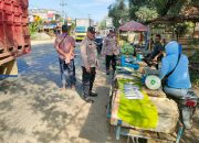Bhabinkamtibmas Polsek Birem Bayeun Patroli Ke Pasar