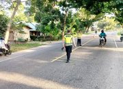 Strong Point Ciptakan Lalu Lintas Aman dan Kondusif Pagi Hari