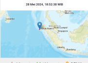 Gempa 6.2 Magnitudo Guncang Aceh Barat dan Simeulue, Masyarakat Diminta Waspada