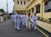 Polres Langsa: Menguji Kesiapan Personil dengan Uji Bela Diri Polri Semester I Tahun 2024