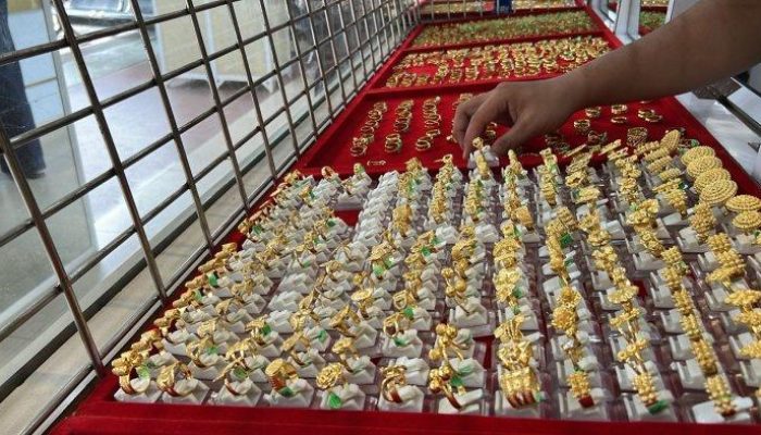 Harga Emas di Pasar Langsa Kembali Stabil Setelah Sempat Naik