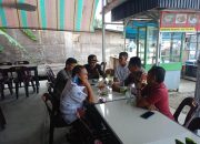 Coffe Morning Bersama Warga, Bhabinkamtibmas Polsek Manyak Payed Ajak Warga Tingkatkan Kewaspadaan