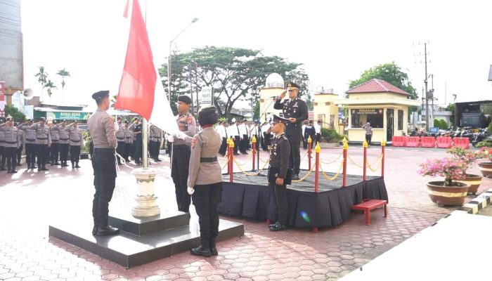 Polres Langsa Gelar Upacara Peringatan Hari Lahir Pancasila Tahun 2024