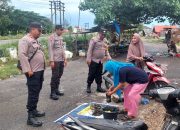 Patroli Pagi Polsek Langsa Datangi Pasar Ikan Sungai Lueng
