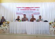 Silaturahmi dan Tatap Muka Bhabinkamtibmas Bersama Muspika dan Para Datok Penghulu Se-Kecamatan Manyak Payed