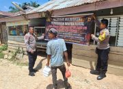Polsek Rantau Selamat Gelar Patroli dan Sosialisasi Stop Pengeboran Minyak Ilegal
