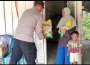 Jumat Berkah: Polsek Langsa Barat Sambangi Warga dan Bagikan Sembako