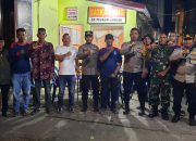 Polsek Langsa Tinjau Satkamling untuk Tingkatkan Keamanan Gampong