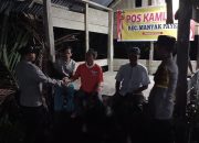 Bhabinkamtibmas Sambangi Pos Kamling Desa Tanjung Neraca untuk Apresiasi dan Motivasi Warga