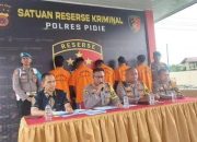 5 Pemuda Ditangkap Main Judi Online, Polres Pidie Terus Berantas Pelanggaran Syariat