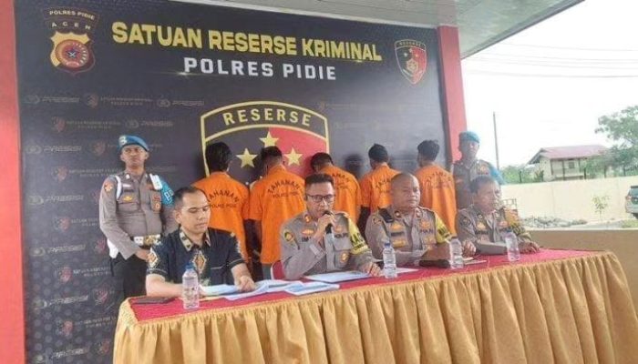 5 Pemuda Ditangkap Main Judi Online, Polres Pidie Terus Berantas Pelanggaran Syariat