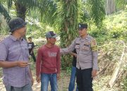 Personil Polsek Rantau Selamat Lakukan Sambang dan Silaturahmi di Desa Binaan
