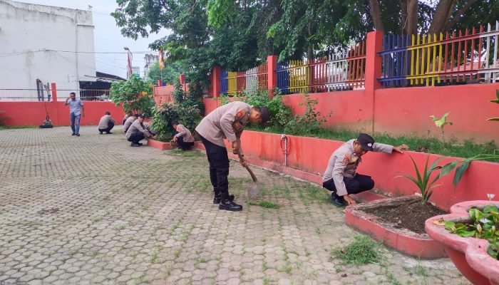Menyambut Hari Bhayangkara Ke-78, Polsek Langsa Gelar Bakti Religi di Vihara Budha Langsa