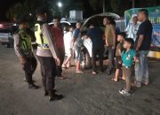 Polsek Manyak Payed Polres Langsa Tingkatkan Patroli Malam Jelang Pilkada