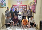Polsek Rantau Selamat Berhasil Tangkap Tersangka Utama dan Bongkar Sindikat Penadah Motor Penggelapan