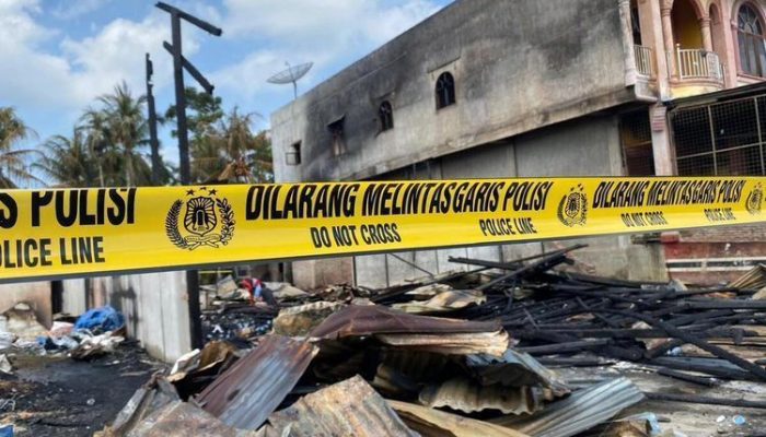 Kebakaran Hebat di Aceh Utara, 10 Ruko Ludes Terbakar Akibat Ledakan Genset