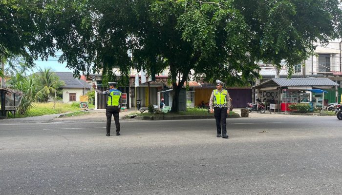 Polres Langsa Tingkatkan Pelayanan dengan 48 Titik Pengaturan Lalu Lintas Serentak